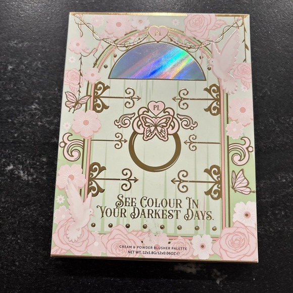 P.Louise Other - P.Louise See Colour In Your Darkest Days Blusher Palette Secret Garden cream